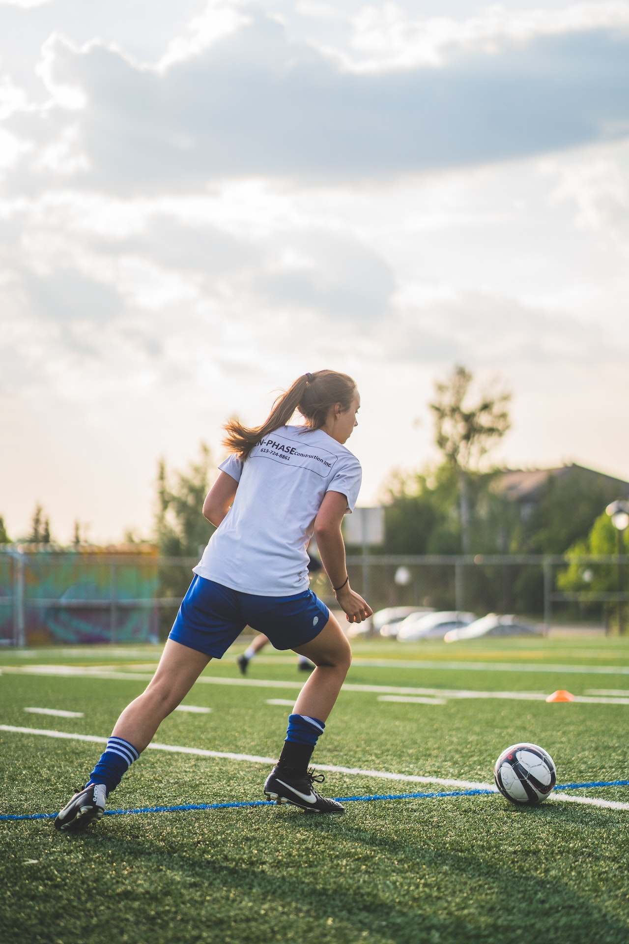 woman soccer