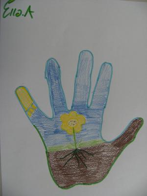 Hand picture by Ella